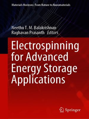 cover image of Electrospinning for Advanced Energy Storage Applications